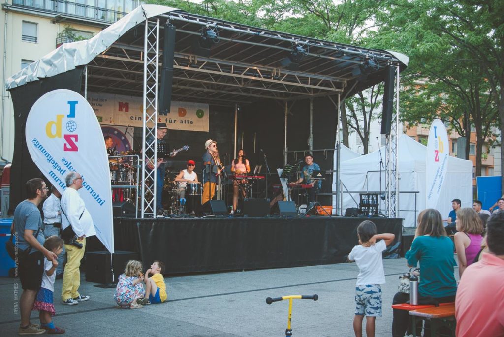Mondo Fest 2019, Karlsruhe. Verein "Ukrainer in Karlsruhe" war dabei. Fotoreportage