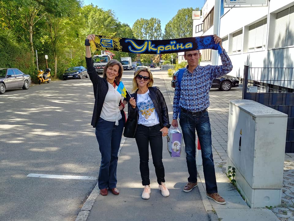 Verein " Ukrainer in Karlsruhe" bei der Diaspora Cup in Stuttgart, 2019