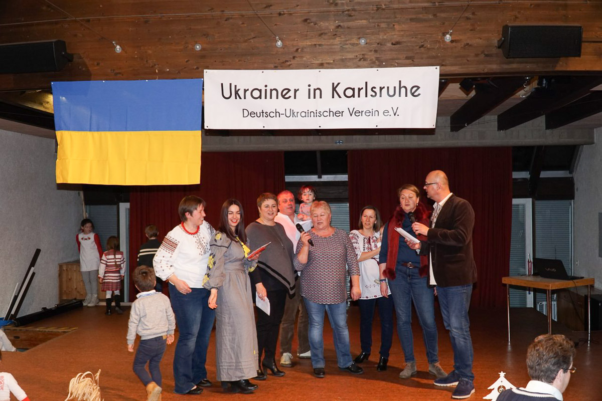 Wir feiern Risdvo, ukrainische Weihnachten. Verein "Ukrainer in Karlsruhe"
