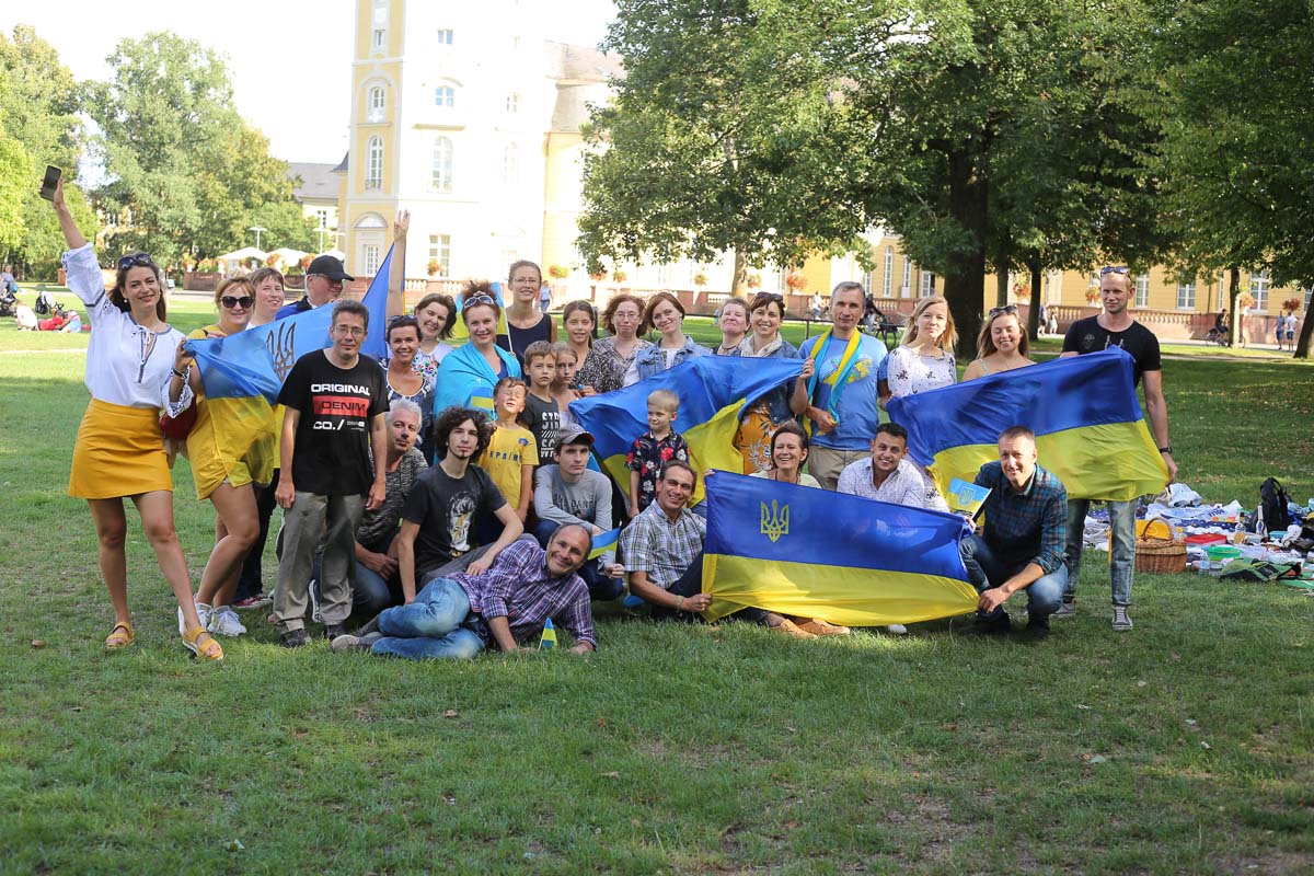 Unabhängigkeitstag und Tag der Flagge der Ukraine