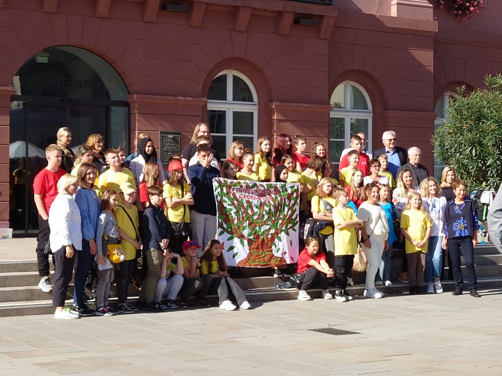 Kinder ukrainischer Verteidigern