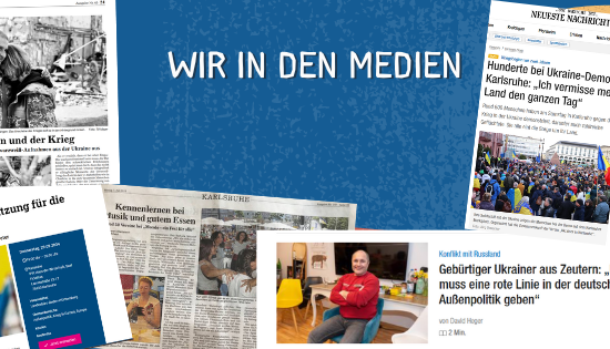 Verein Ukrainer in Karlsruhe in Medien