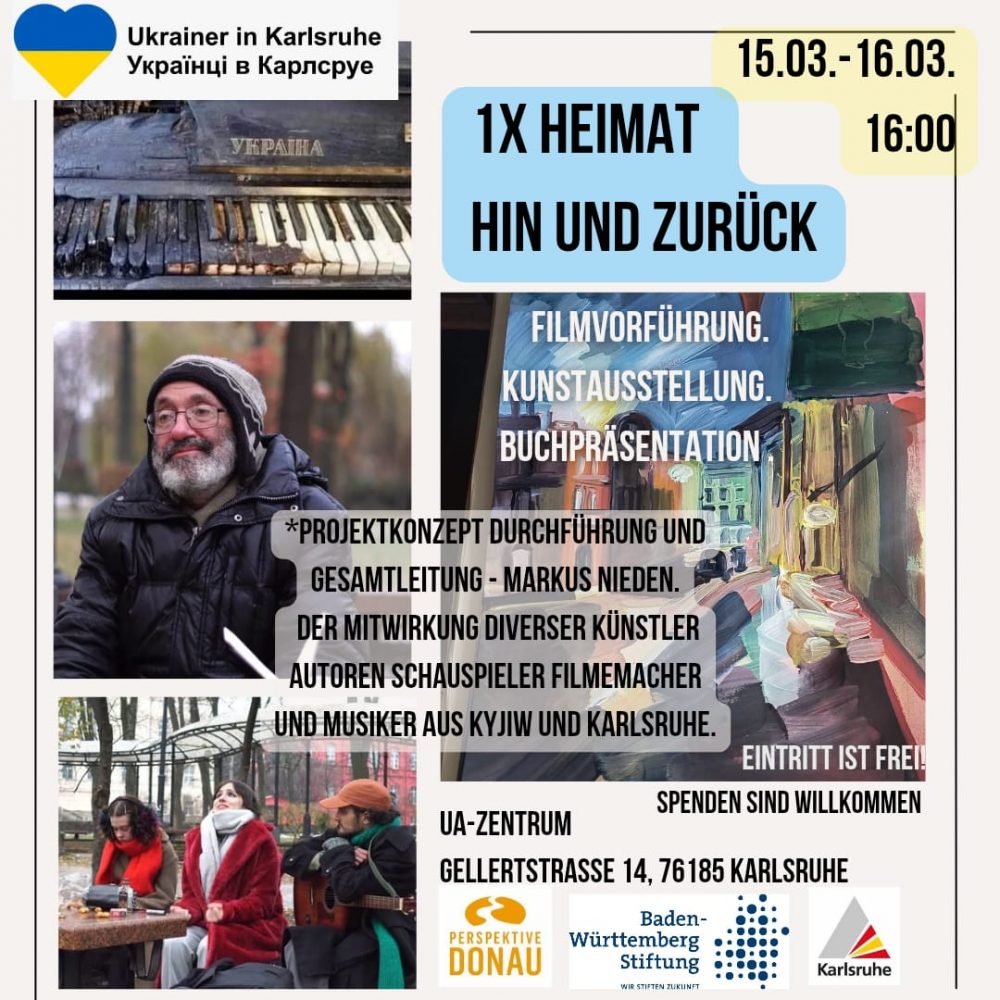 Eine Veranstaltung im Vereinsheim der Ukrainer in Karlsruhe