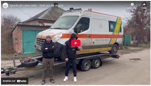 Spende, die Leben rettet – Dank aus der Ukraine