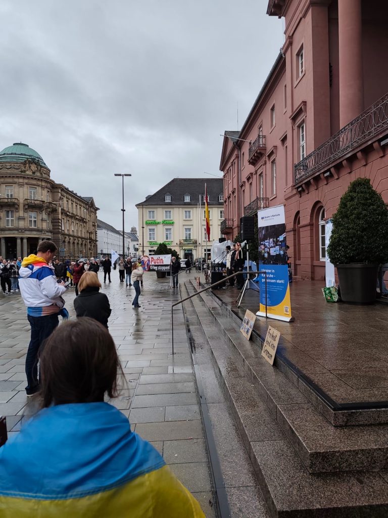 Vier Jahre des Widerstands und der Solidarität. ukrainer-in-karlsruhe
