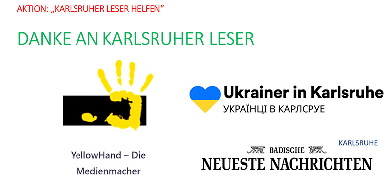 Hilfe für die Abteilung für Onkologie des Kinderkrankenhauses St. Nikolaus, Stadt Lemberg, im Februar 2026 mit Hilfe von Spenden der Leser der Zeitung „Badische Neueste Nachrichten“. Verein Ukrainer in Karlsruhe
