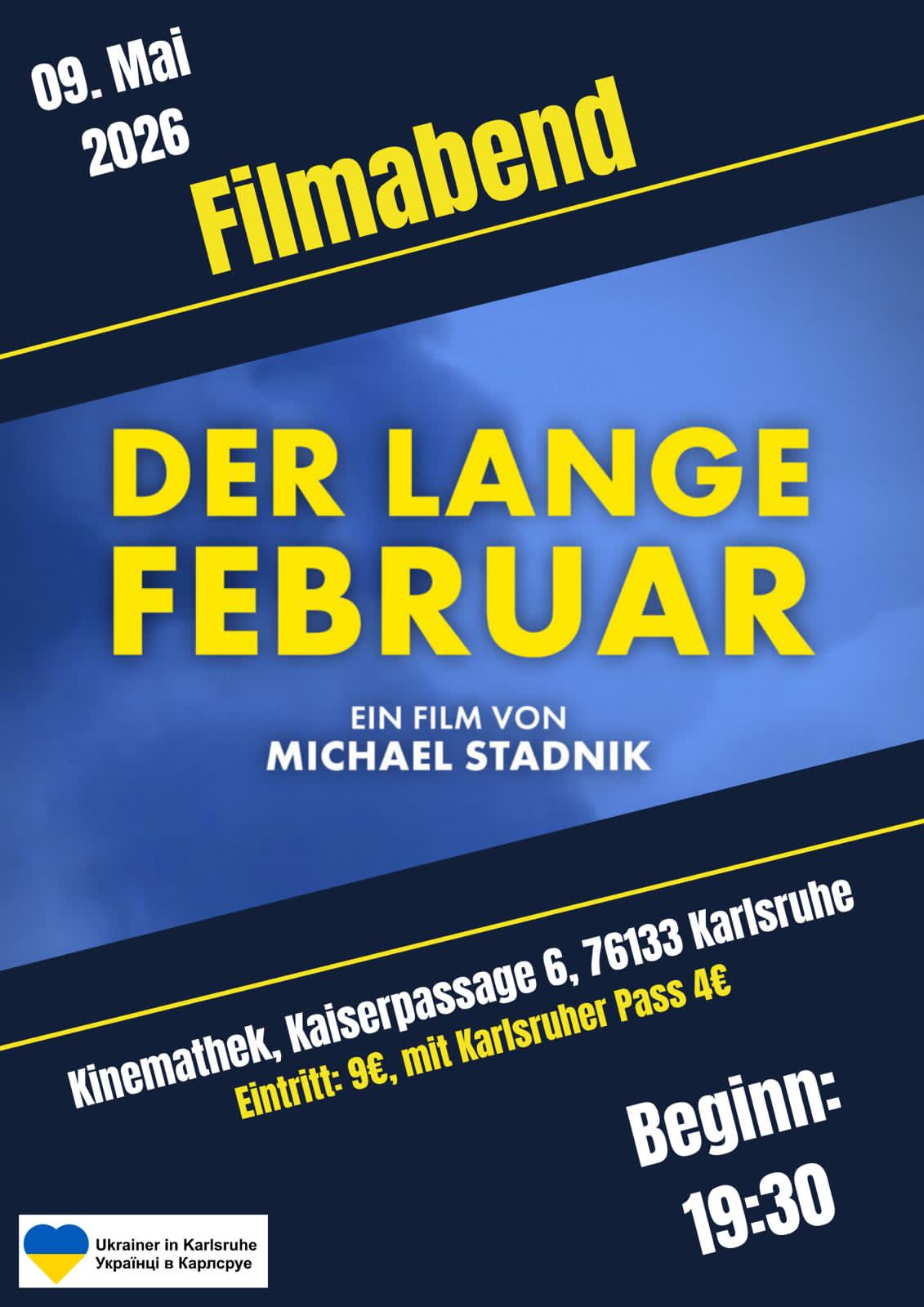 Filmvorführung – Der lange Februar .ukrainer-in-karlsruhe