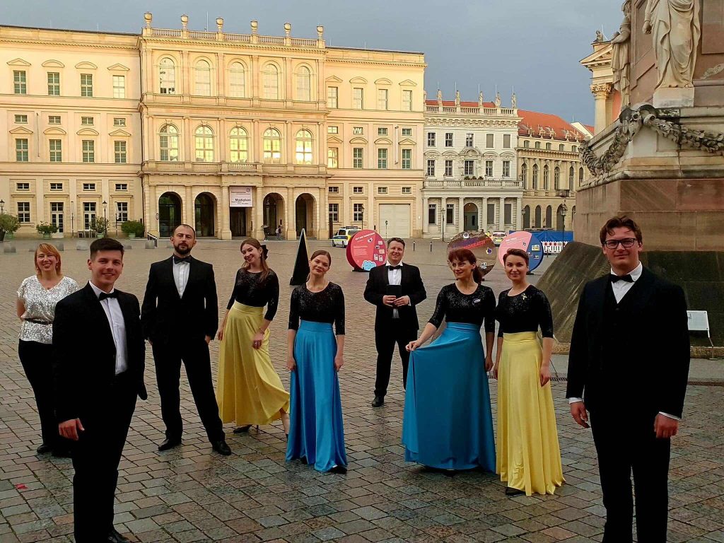 Konzert des Kammerchors „Sofia“ (Ukraine) mit dem Programm „Spiegel im Spiegel“